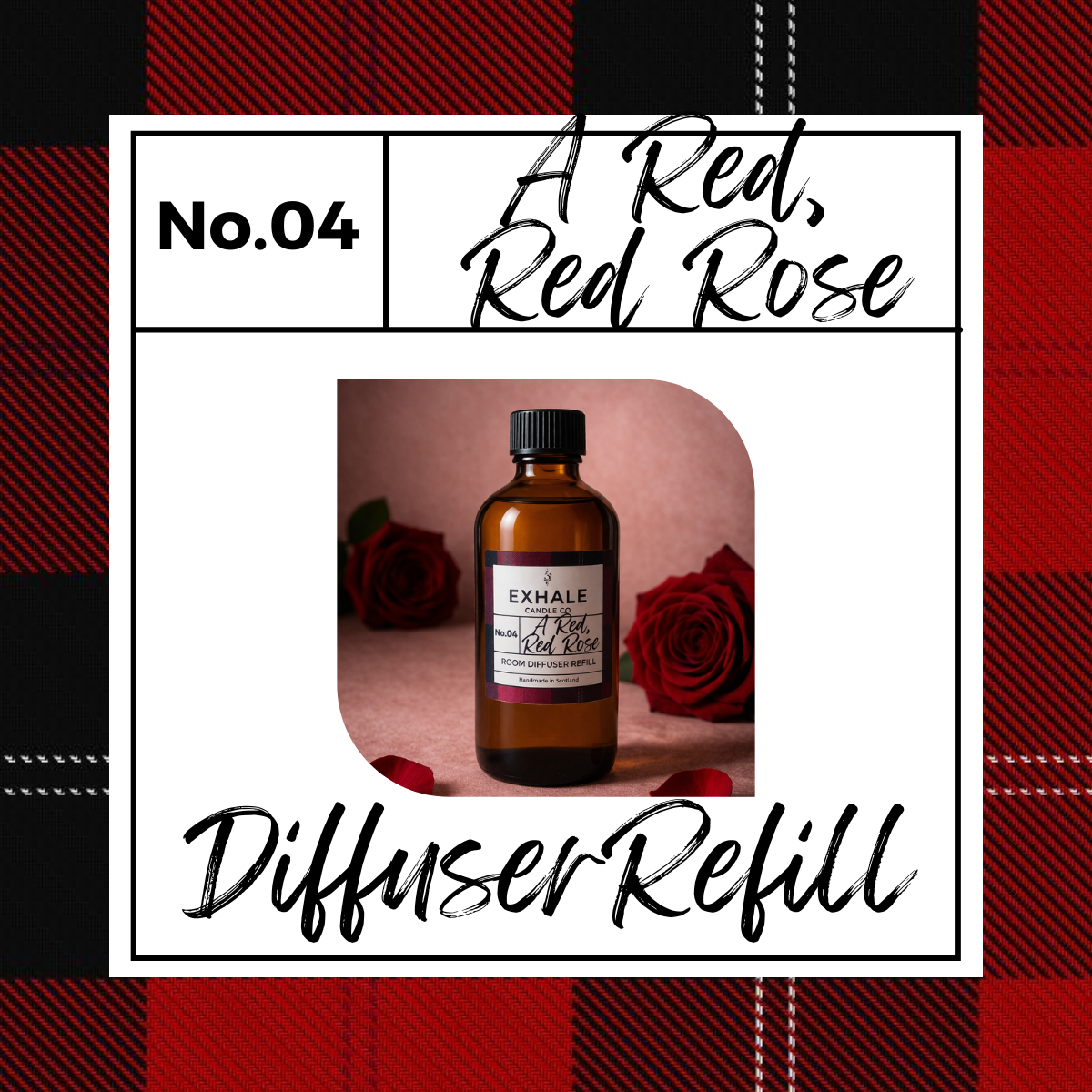 A Red, Red Rose Diffuser Refill