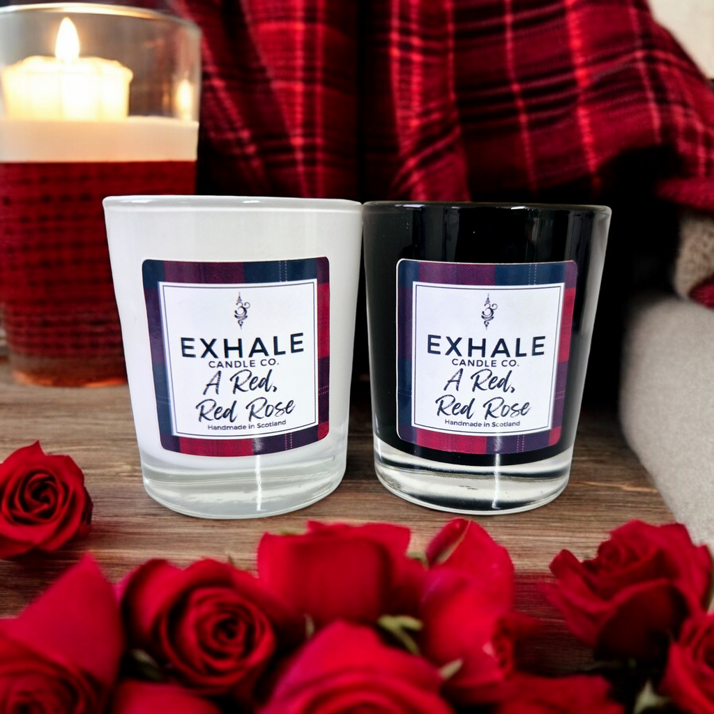 A Red, Red Rose Candle image 6